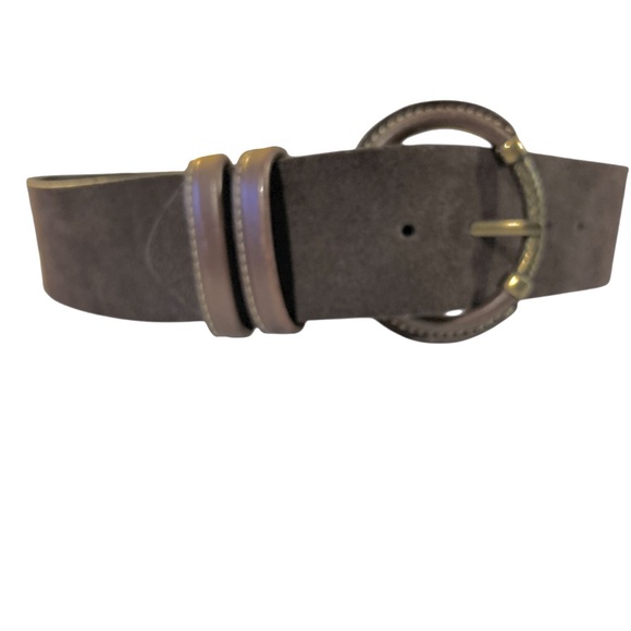 United Colors Of Benetton Accessories - United Colors of Benetton Vintage Brown Suede Size S